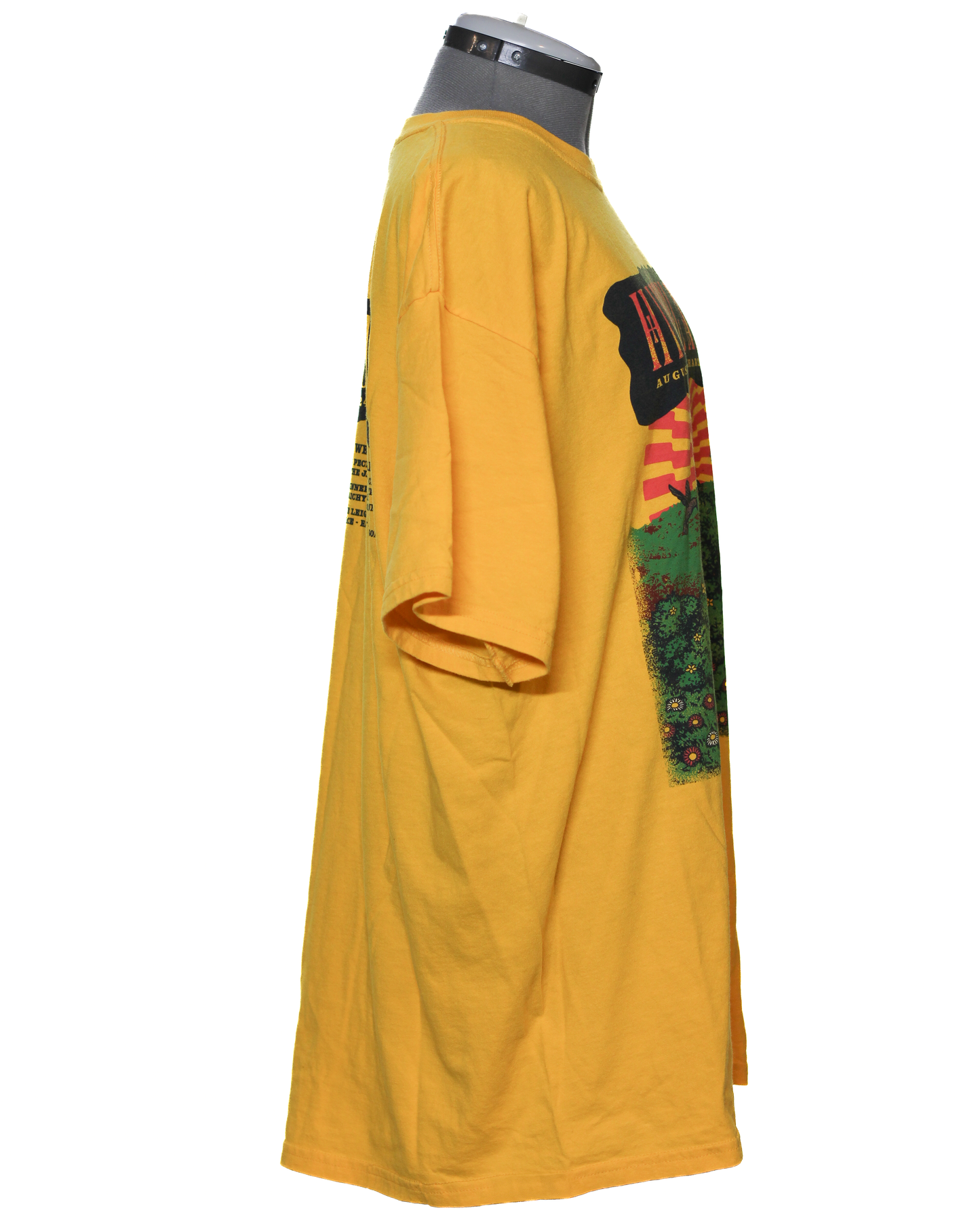 Camiseta amarilla del Festival de Música Hinterland 2024