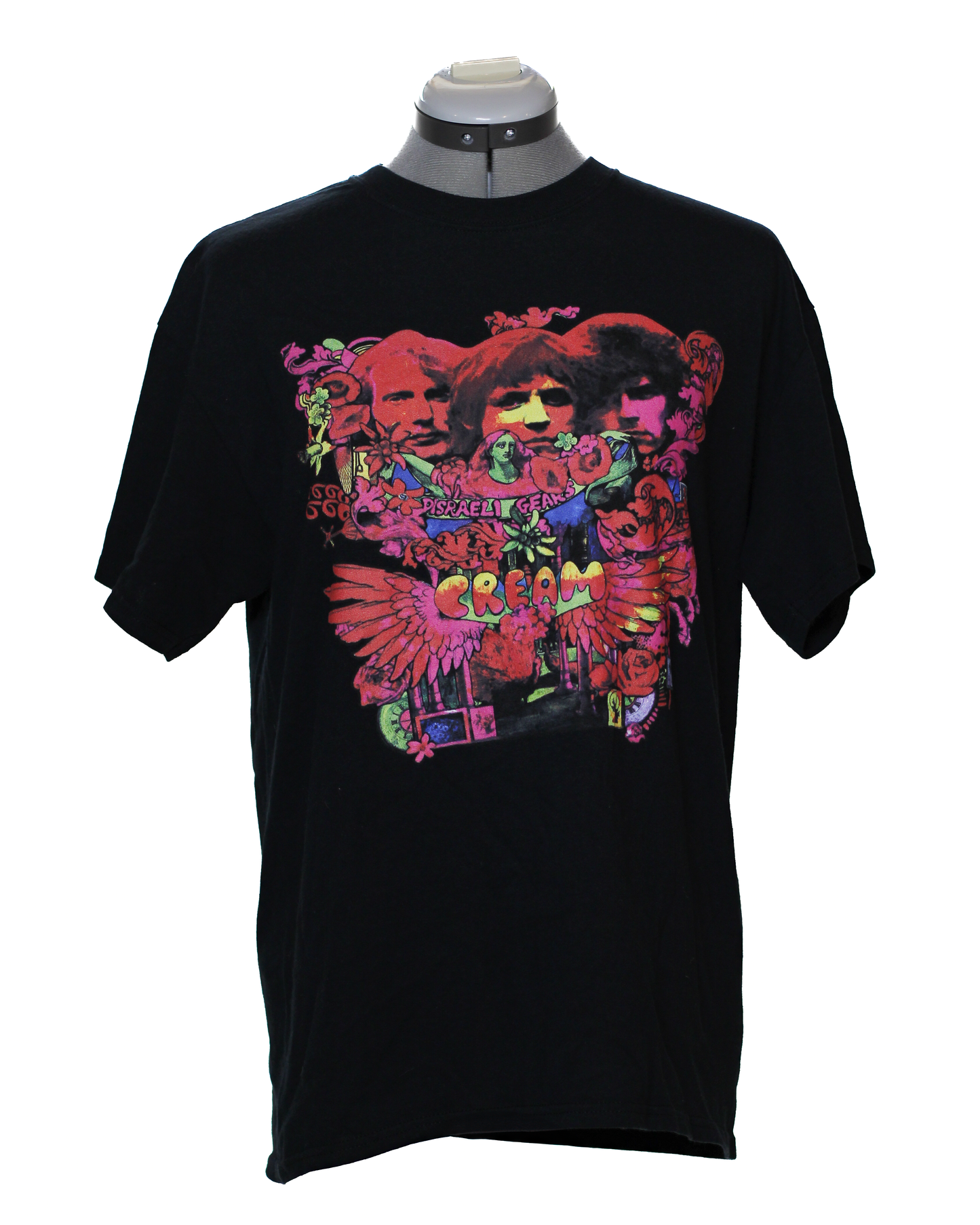 Cream Band Graphic T-Shirt