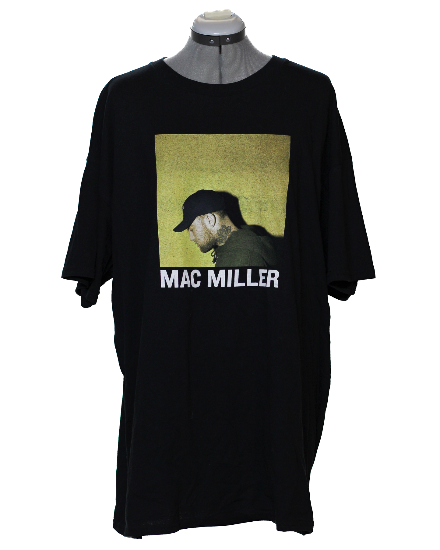 Camiseta gráfica negra de Mac Miller
