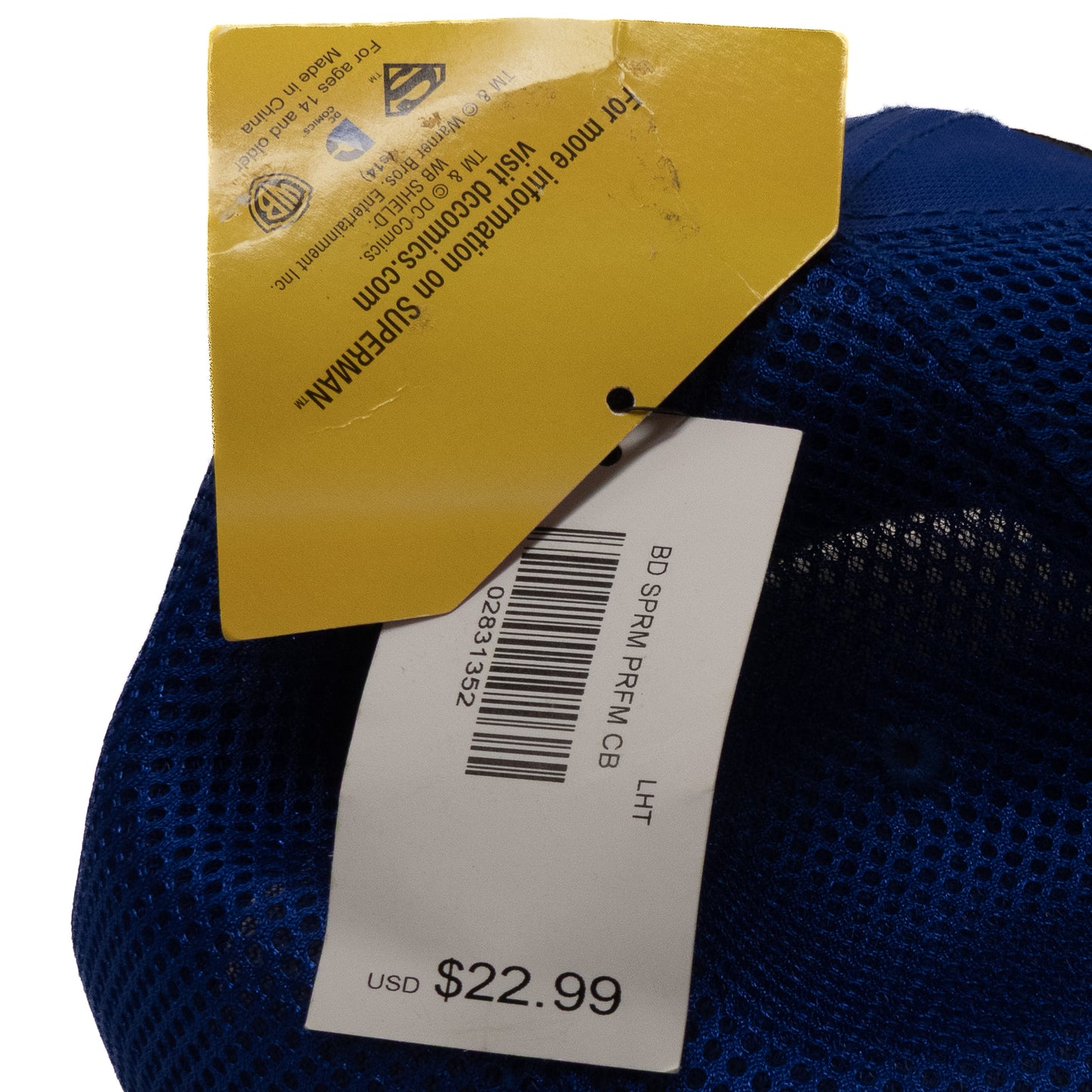 New Era Cap Men's Superman 2-Tone Neo Stretch Fit Cap