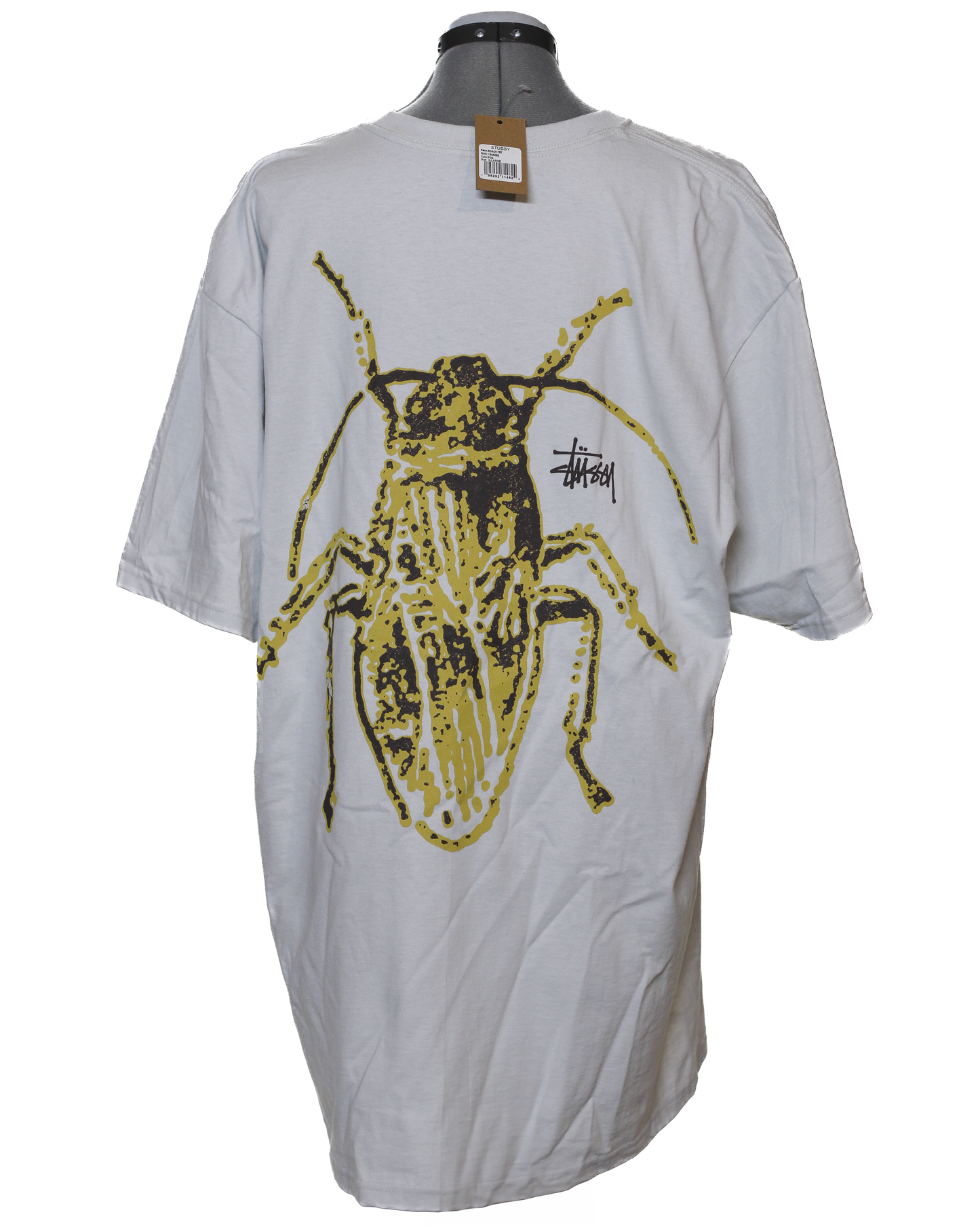 Stüssy Roach Tee - Fog - XL - New With Tags