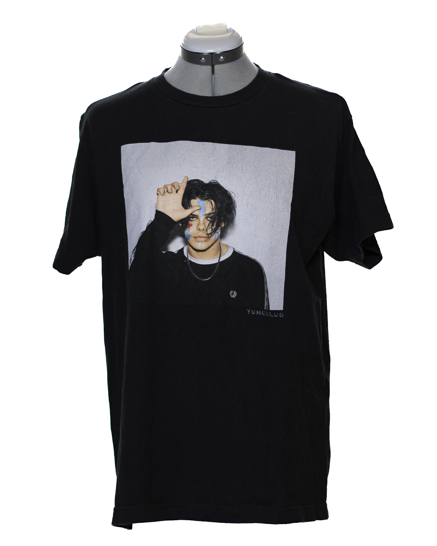 YUNGBLUD Photo Graphic Print Black T-Shirt