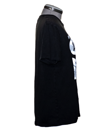 RARE - Manga Anima Ace's Death X Uniqlo Black T-Shirt One Piece Size S